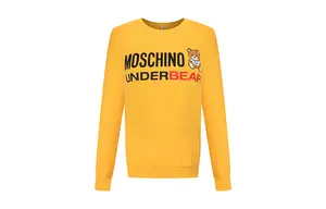 MOSCHINO Желтый унисекс свитшот Unisex Yellow