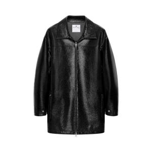 Куртка Courrèges Zipped Vinyl Maxi Bomber Jacket 'Black'