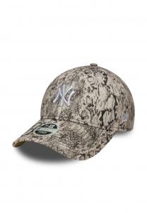Бейсболка New Era FEMALE SNAKE 9FORTY, Grey
