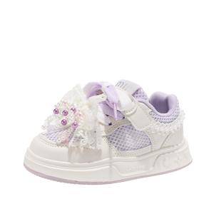 Амортизирующие, износостойкие, дышащие, низкие, повседневные кроссовки для детей SUPEREDGE, фиолетовый