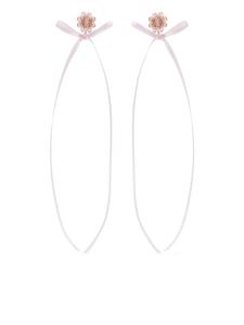 Серьги-гвоздики Bow Ribbon Simone Rocha, золотой
