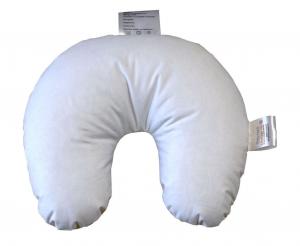 Подушка для шеи Hofmann Relax с круассаном, поддержка шеи, 30% пух, можно стирать Betten Hofmann