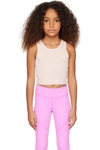 Детская бежевая майка Rhea Molo