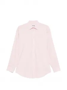 Рубашка с вышитым логотипом Darkpark, розовый
