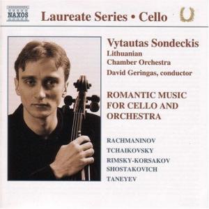 CD диск Sondeckis / Lithuanian Chamber Orchestra: Geringas: Romantic Music for Cello [Laureate Series: Cello]
