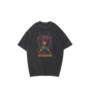 Футболка унисекс VESSEL X MARVEL Collaboration Collection XVESSEL, темно-серый