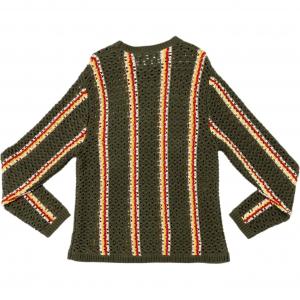 Свитер унисекс с логотипом Patta Co-branded Edition, оливково-зеленый Stussy, оливково-зеленый