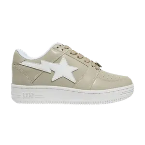 Кроссовки BAPE Bapesta Low 'Ivory', кремовый