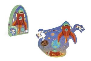 Скретч, пазл, контур Ракета и космос, 60 шт. Scratch