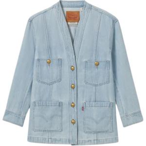 Levis Джинсовая куртка Levi’s Denim Drifter Series женская светло-голубая, Light Blue