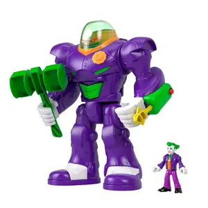 Детская фигурка Fisher Price Imaginext Dc Super Friends Joker Hammer Mech, фиолетовый