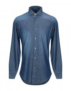 Джинсовая рубашка Drumohr, синий