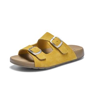 La Chapelle Сандалии-слайдеры женские, нескользящие, износостойкие, желтые