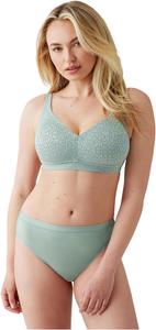 Бюстгальтер Wacoal Inside Job Wire Free Bra 852345, цвет Iceberg Green