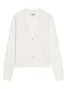 Кардиган Manala с узором Zadig&Voltaire, белый