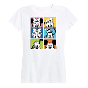 Женская футболка с рисунком «Микки Маус и друзья» Disney's, белый