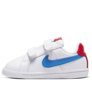 Кроссовки court royale красные Nike, белый