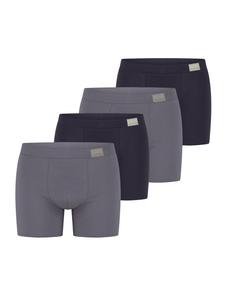 Sloggi Мужские длинные и короткие трусы GO Natural серого/темно-синего цвета