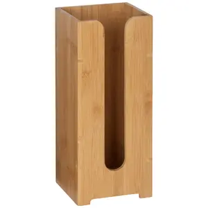 Держатель туалетной бумаги WENKO «Bambusa», бамбуковый, цвет natur