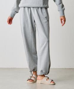 Спортивные штаны из французского махрового трикотажа на завязках Colony 2139, цвет Gray