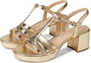 Сандалии LifeStride Rio, цвет Platino Gold Faux Leather