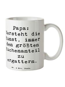 Кружка Papa Cake Master с белой надписью Mr. & Mrs. Panda