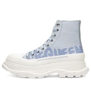 Кроссовки tread slick boots 'sky blue white' Alexander Mcqueen, голубой