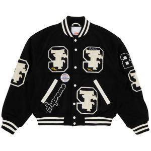 Куртка Supreme Drill Team Varsity Jacket, Black