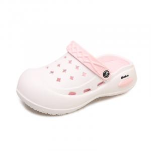 BAKE Женские тапочки с закрытым носком на подошве из ЭВА, устойчивые к запаху, истиранию и скольжению, цвет хаки, цвет Khaki