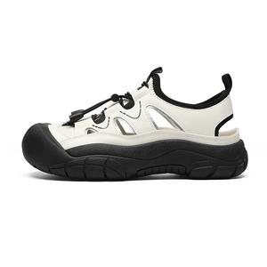 Износостойкие и легкие женские туристические ботинки для речных походов ZHR, бежевый/черный