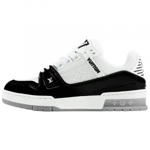 LOUIS VUITTON Тренировочные кроссовки Low top Skateboard для женщин Black White