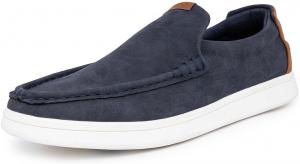 Мужские слипоны Nautica, повседневные мокасины с носком-мок и кроссовки в стиле лодочных туфель для мужчин - легкие и удобные - Derwin, темно-синий