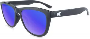 Поляризованные солнцезащитные очки Knockaround Premiums для мужчин и женщин - защита от УФ-излучения UV400, Jelly Black / Moonshine
