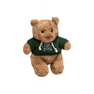 Плюшевый мишка свитшот 26 см высота PUDOWRABBIT