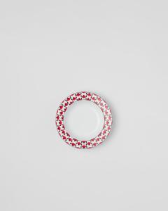 Prada Набор из двух фарфоровых суповых тарелок - «Венский красный»