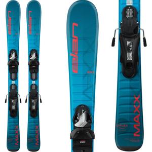 Детские лыжи Maxx Blue с креплениями EL GripWalk CA Jrs '25 Elan, Blue