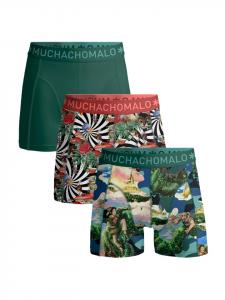Muchachomalo Комплект из 3 штук: разноцветные боксерские трусы - для детей