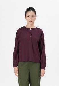 Блуза Vero Moda VMBELLA PLACKET, Winetasting/Bordeaux