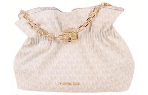 Подарочная кожаная сумка Vanilla White MICHAEL KORS
