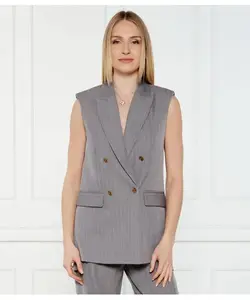 Жилет Relaxed fit Twin-Set, серый