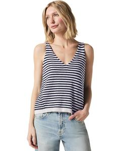 Свитер Splendid Cambell Sweater Tank, цвет Navy/White