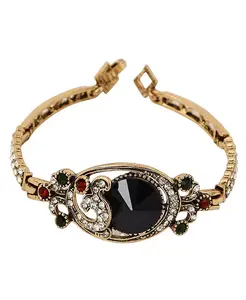 Женский браслет с камнями Sohi, black