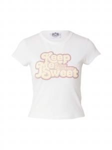 Juicy Couture Футболка 'KEEP ME SWEET' в белом цвете