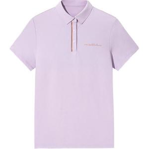 ANTA Футболка поло для разнообразных тренировок Women's Floral Purple