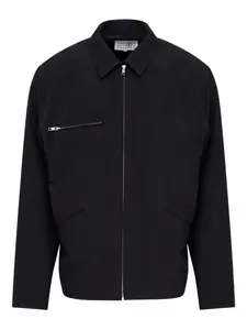 Куртка-рубашка на молнии Mm6 Maison Margiela, черный