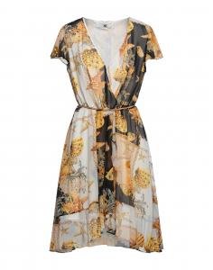 Мини-платье Twinset, айвори