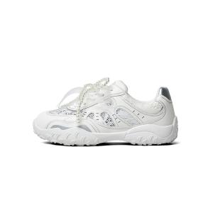 Дышащие низкие повседневные туфли для женщин PT'SON, Cream White