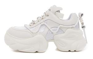 Низкие массивные кроссовки 5,5 см женские HR, Beige