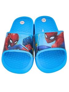 Шлепанцы Человек-паук светло-голубого цвета Spiderman