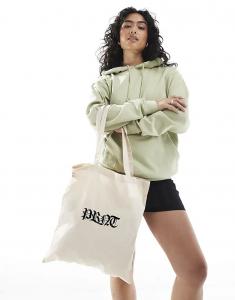 Сумка-тоут Cowgirl с игральными костями PRNT натурального цвета